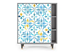 Aparador - 96х110х41 cm - BS6 - Lisbon Flover, Gris