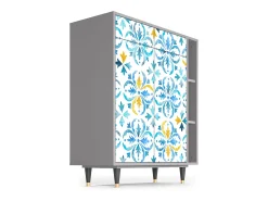 Aparador - 96х110х41 cm - BS6 - Lisbon Flover, Gris