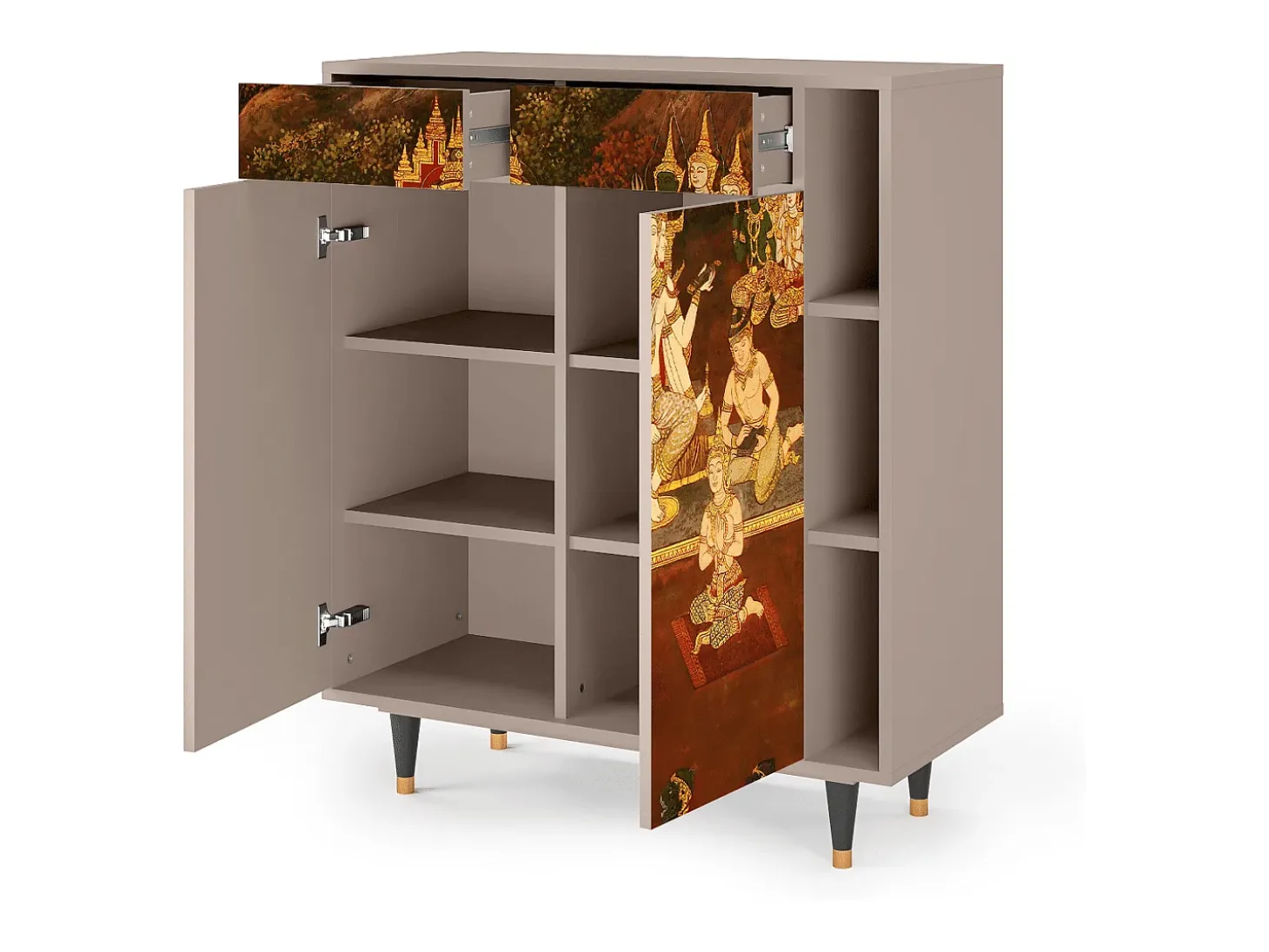 Aparador - 96х110х41 cm - BS6 - Malyavan, Latte
