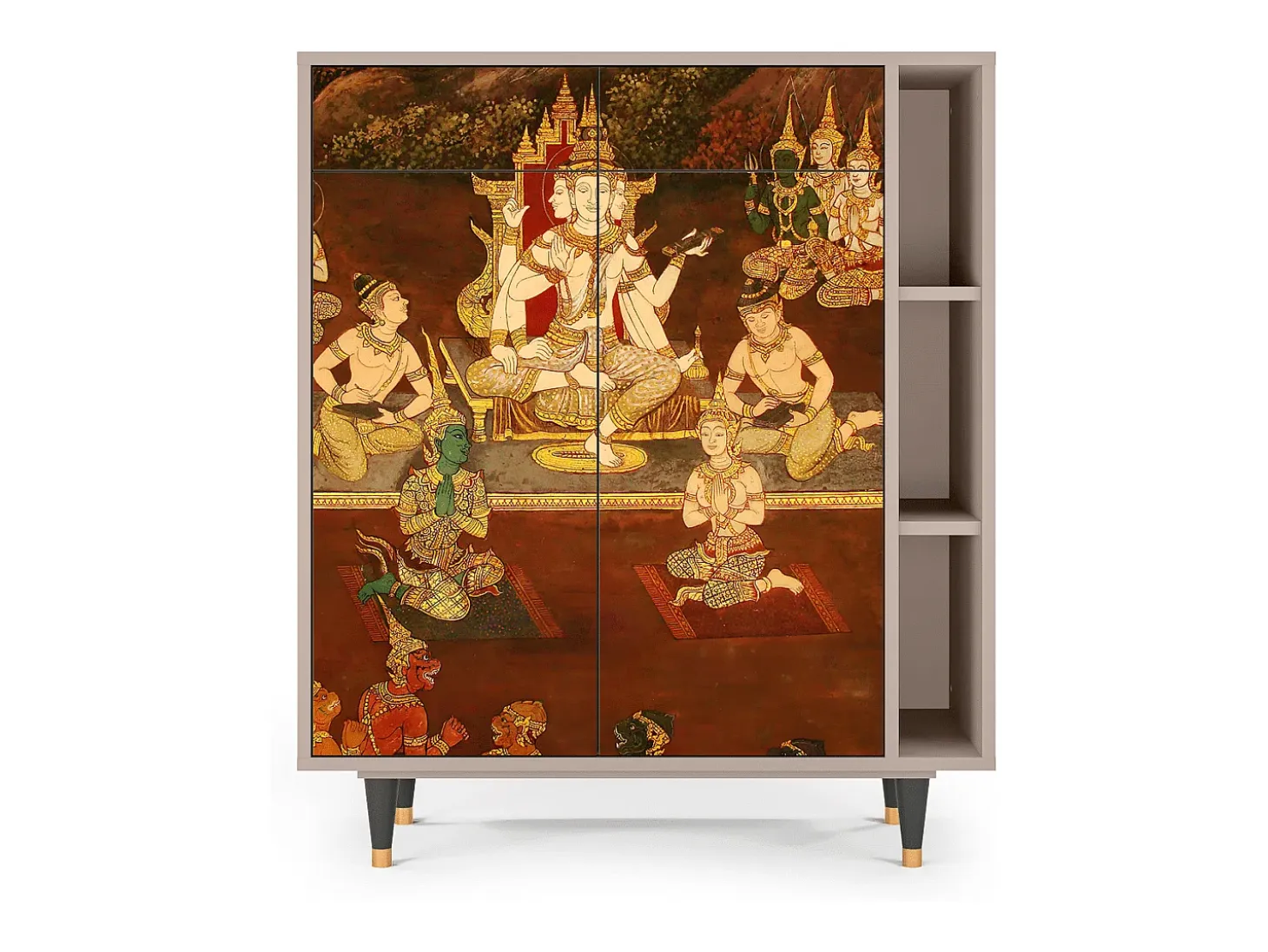 Aparador - 96х110х41 cm - BS6 - Malyavan, Latte
