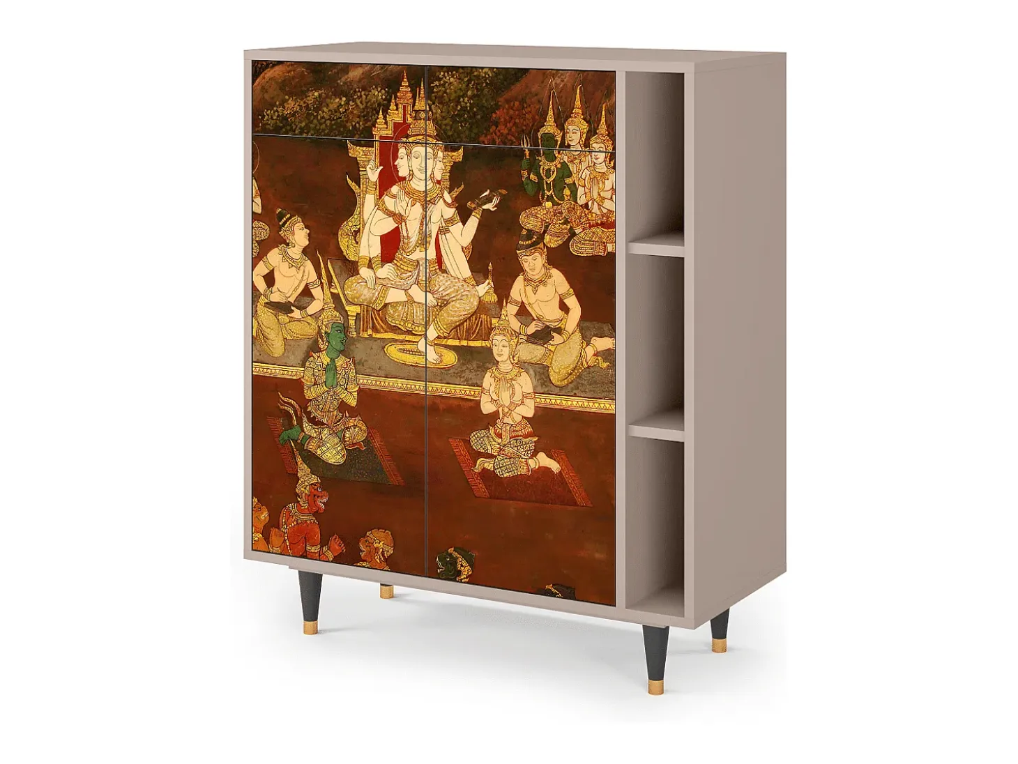 Aparador - 96х110х41 cm - BS6 - Malyavan, Latte
