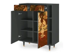 Aparador - 96х110х41 cm - BS6 - Malyavan, Antracita