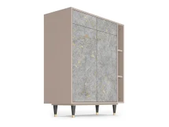 Aparador - 96х110х41 cm - BS6 - Mariana Trench, Latte