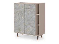 Aparador - 96х110х41 cm - BS6 - Mariana Trench, Latte
