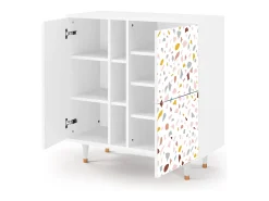 Aparador - 94х96х41 cm - BS5 - Marmelade Cheese, Blanco