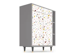 Aparador - 96х110х41 cm - BS6 - Marmelade Cheese, Gris