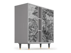 Aparador - 94х96х41 cm - BS5 - Milites Requiescentes, Gris