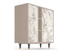 Aparador - 94х96х41 cm - BS5 - Milk Marble, Latte