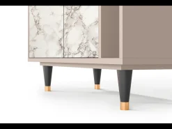 Aparador - 96х110х41 cm - BS6 - Milk Marble, Latte