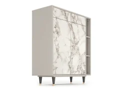 Aparador - 96х110х41 cm - BS6 - Milk Marble, Arena