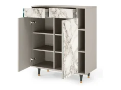 Aparador - 96х110х41 cm - BS6 - Milk Marble, Arena