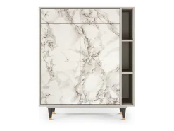 Aparador - 96х110х41 cm - BS6 - Milk Marble, Arena