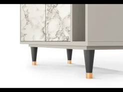Aparador - 96х110х41 cm - BS6 - Milk Marble, Arena