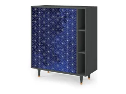 Aparador - 96х110х41 cm - BS6 - Milky Way, Antracita