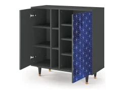 Aparador - 94х96х41 cm - BS5 - Milky Way, Antracita