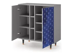 Aparador - 94х96х41 cm - BS5 - Milky Way, Gris