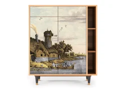 Aparador - 96х110х41 cm - BS6 - Mill along a River, Nogal