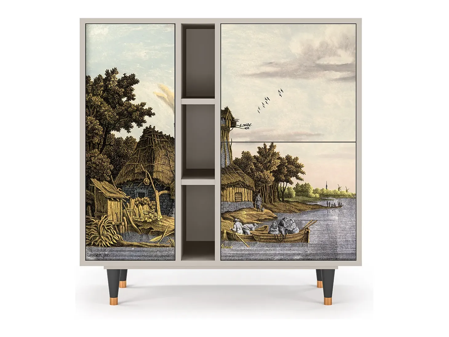Aparador - 94х96х41 cm - BS5 - Mill along a River, Arena