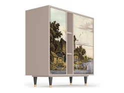 Aparador - 94х96х41 cm - BS5 - Mill along a River, Latte