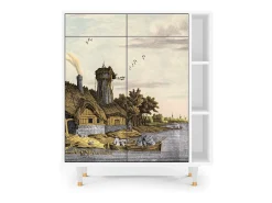 Aparador - 96х110х41 cm - BS6 - Mill along a River, Blanco