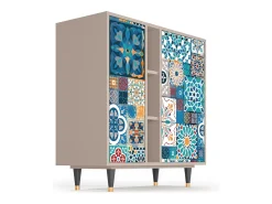 Aparador - 94х96х41 cm - BS5 - Moroccan Market, Latte