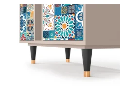 Aparador - 94х96х41 cm - BS5 - Moroccan Market, Latte