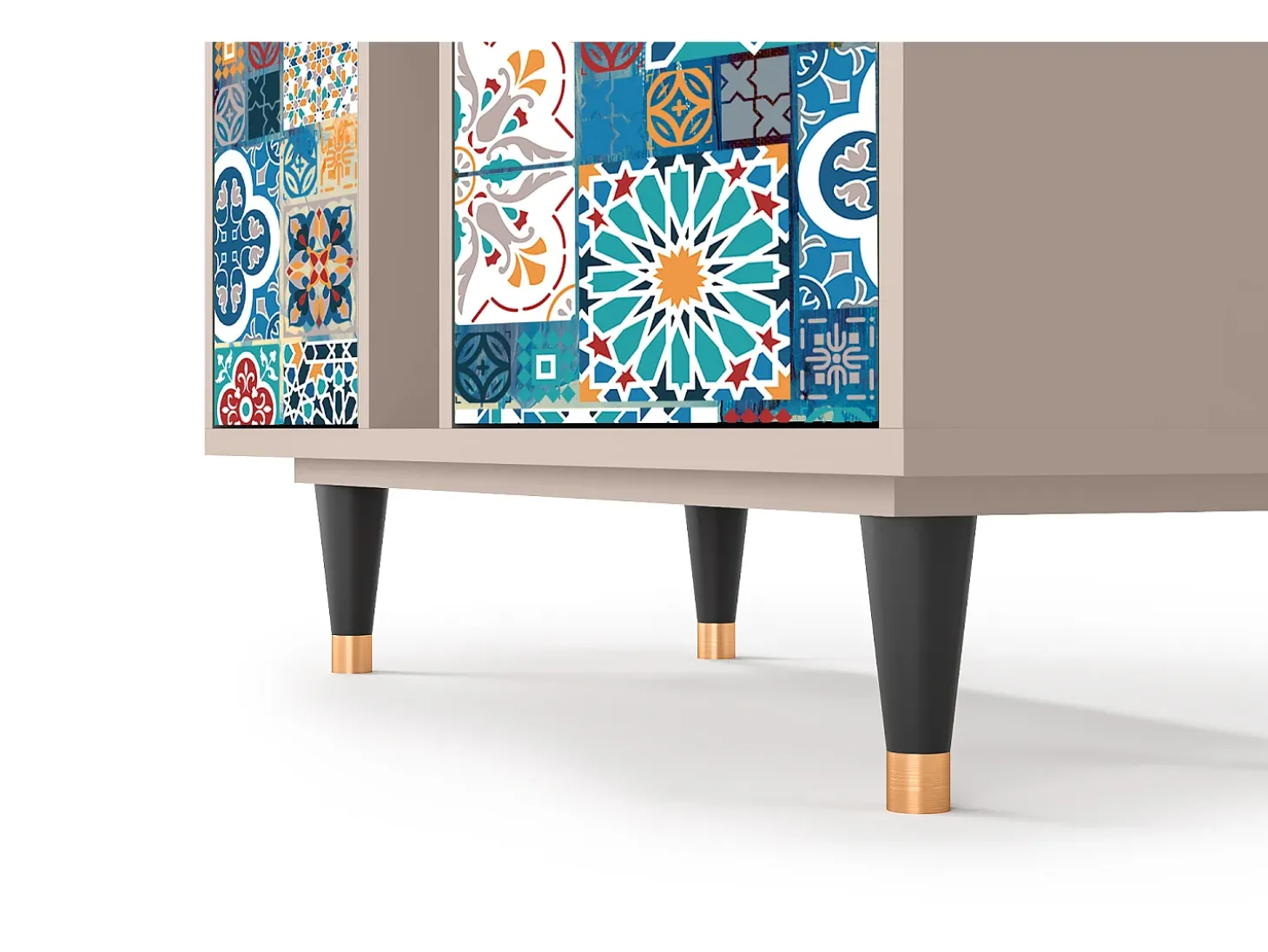 Aparador - 94х96х41 cm - BS5 - Moroccan Market, Latte