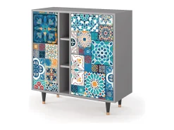 Aparador - 94х96х41 cm - BS5 - Moroccan Market, Gris