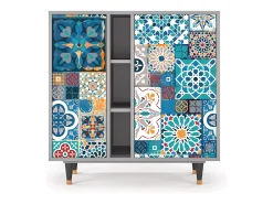 Aparador - 94х96х41 cm - BS5 - Moroccan Market, Gris