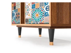 Aparador - 94х96х41 cm - BS5 - Moroccan Market, Nogal