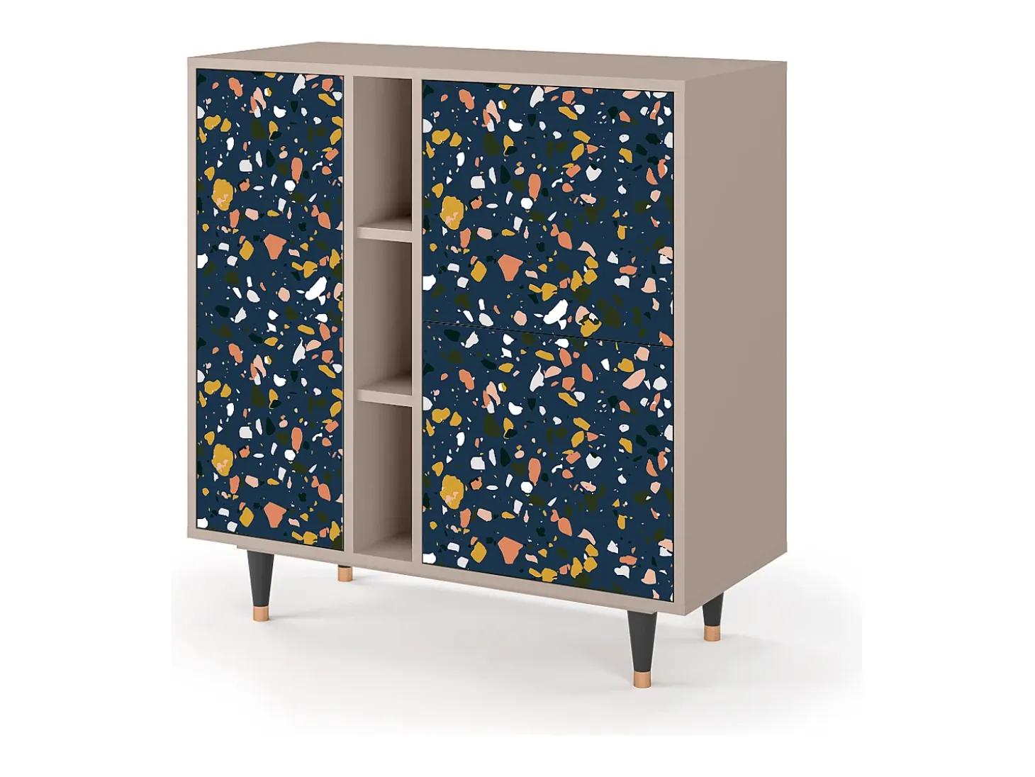 Aparador - 94х96х41 cm - BS5 - Night Sky Langhterns, Latte