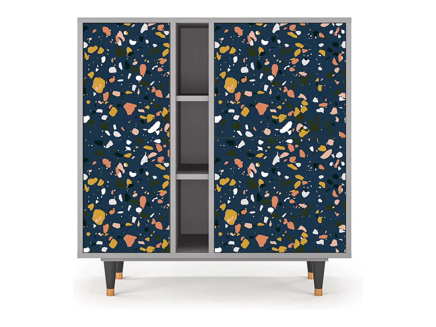 Aparador - 94х96х41 cm - BS5 - Night Sky Langhterns, Gris