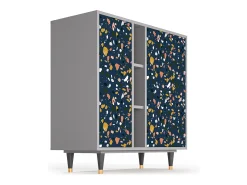 Aparador - 94х96х41 cm - BS5 - Night Sky Langhterns, Gris