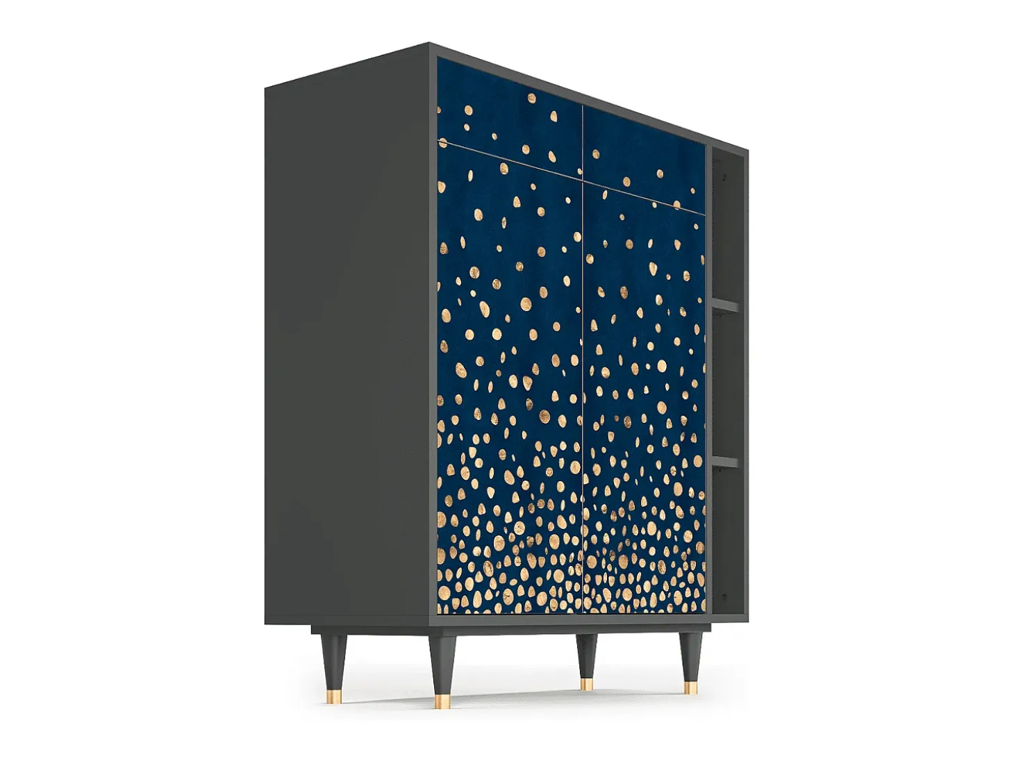 Aparador - 96х110х41 cm - BS6 - Night Skies, Antracita