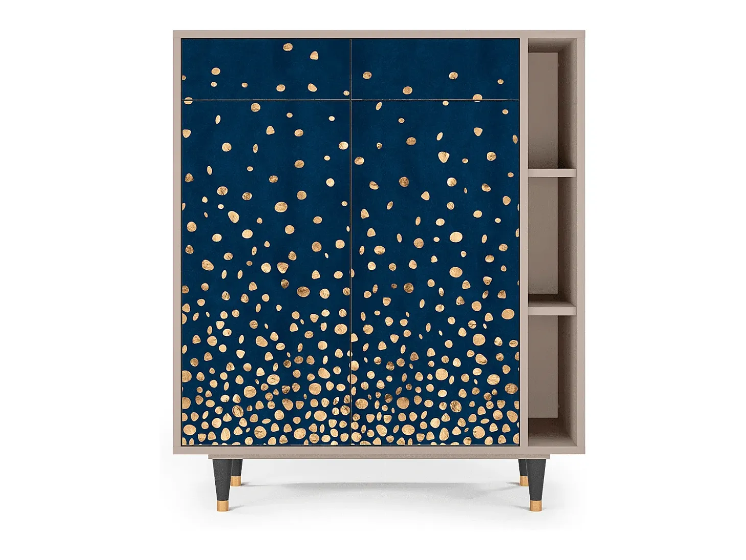 Aparador - 96х110х41 cm - BS6 - Night Skies, Latte