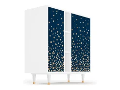 Aparador - 94х96х41 cm - BS5 - Night Skies, Blanco
