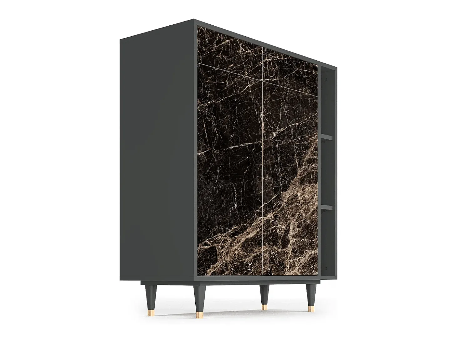 Aparador - 96х110х41 cm - BS6 - Night Abyss, Antracita