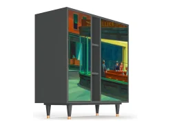 Aparador - 94х96х41 cm - BS5 - Nighthawks by Hopper, Antracita