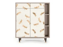 Aparador - 96х110х41 cm - BS6 - Nude Dragonflies, Latte