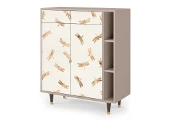 Aparador - 96х110х41 cm - BS6 - Nude Dragonflies, Latte