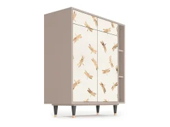 Aparador - 96х110х41 cm - BS6 - Nude Dragonflies, Latte
