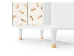 Aparador - 96х110х41 cm - BS6 - Nude Dragonflies, Blanco