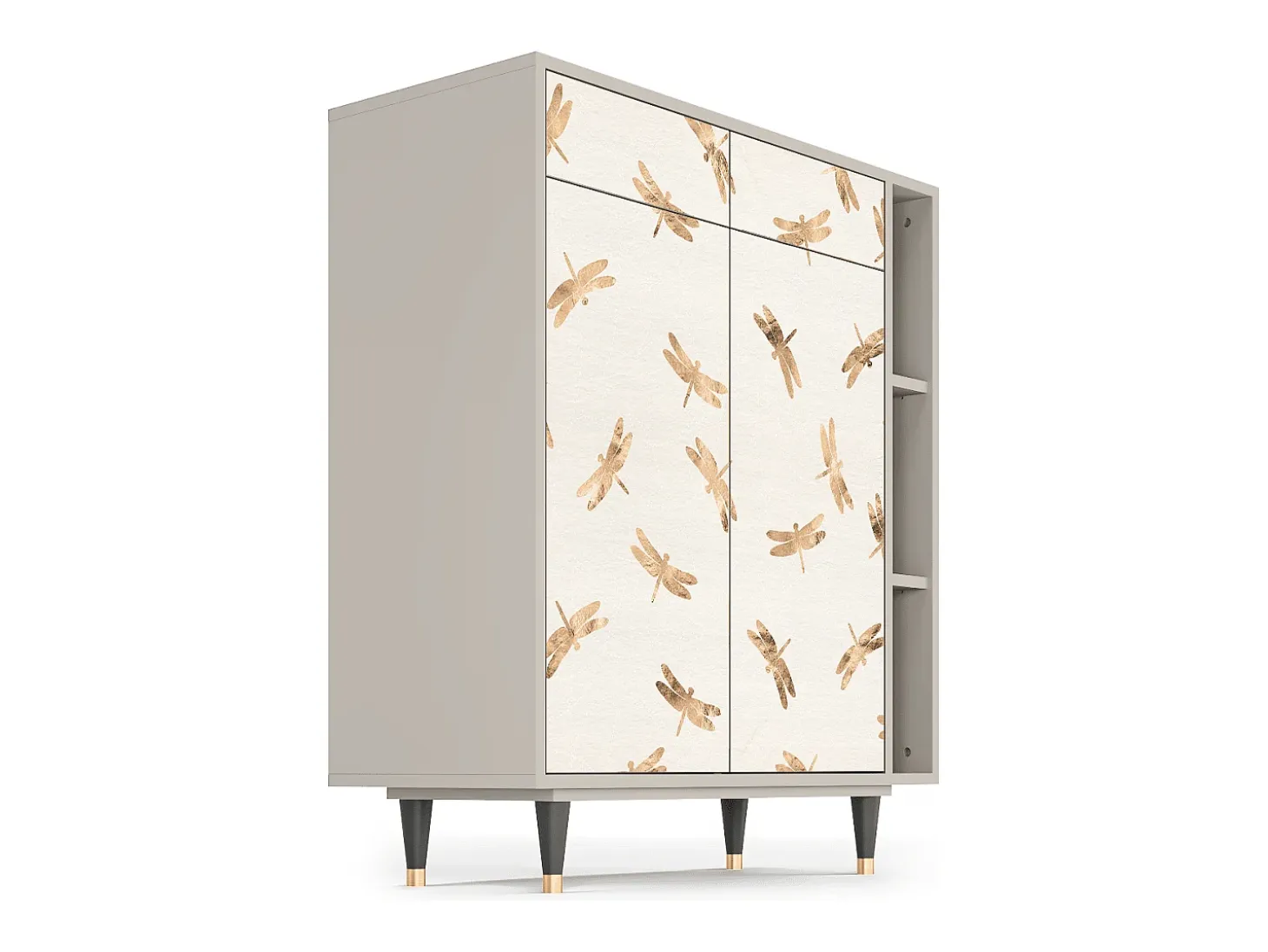 Aparador - 96х110х41 cm - BS6 - Nude Dragonflies, Arena