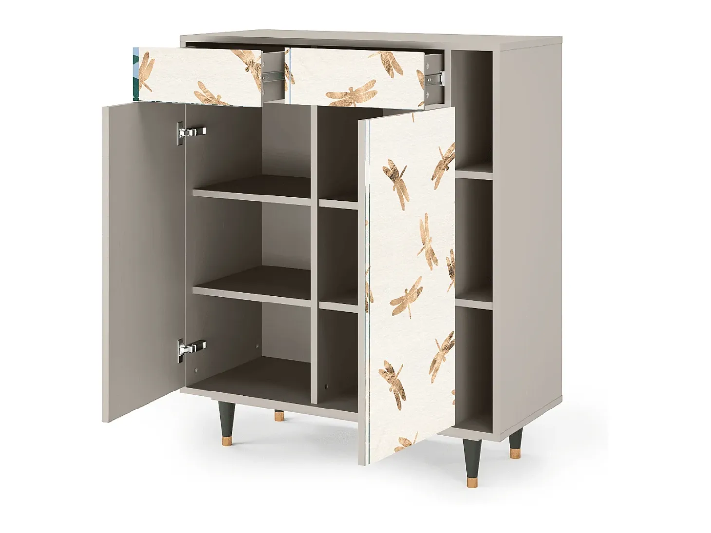 Aparador - 96х110х41 cm - BS6 - Nude Dragonflies, Arena