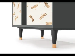 Aparador - 94х96х41 cm - BS5 - Nude Dragonflies, Antracita