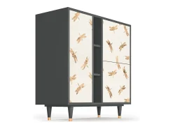 Aparador - 94х96х41 cm - BS5 - Nude Dragonflies, Antracita