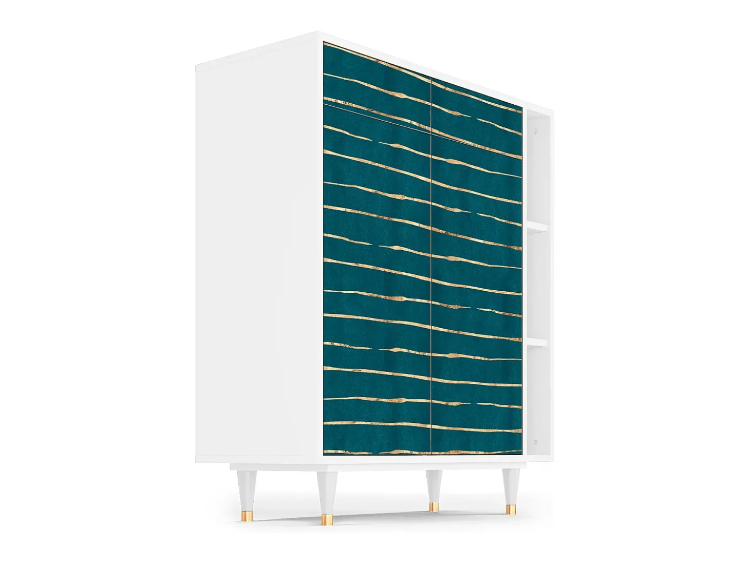 Aparador - 96х110х41 cm - BS6 - Ocean Drive, Blanco