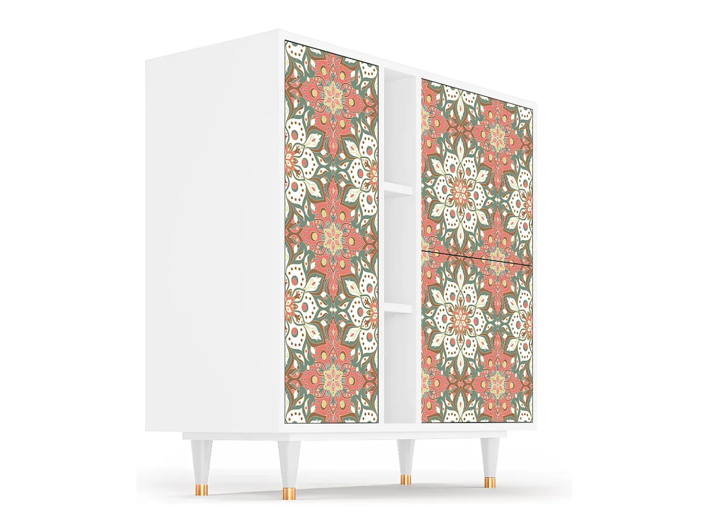 Aparador - 94х96х41 cm - BS5 - Peach Grove, Blanco
