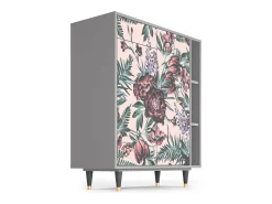 Aparador - 96х110х41 cm - BS6 - Peach Peonies, Gris