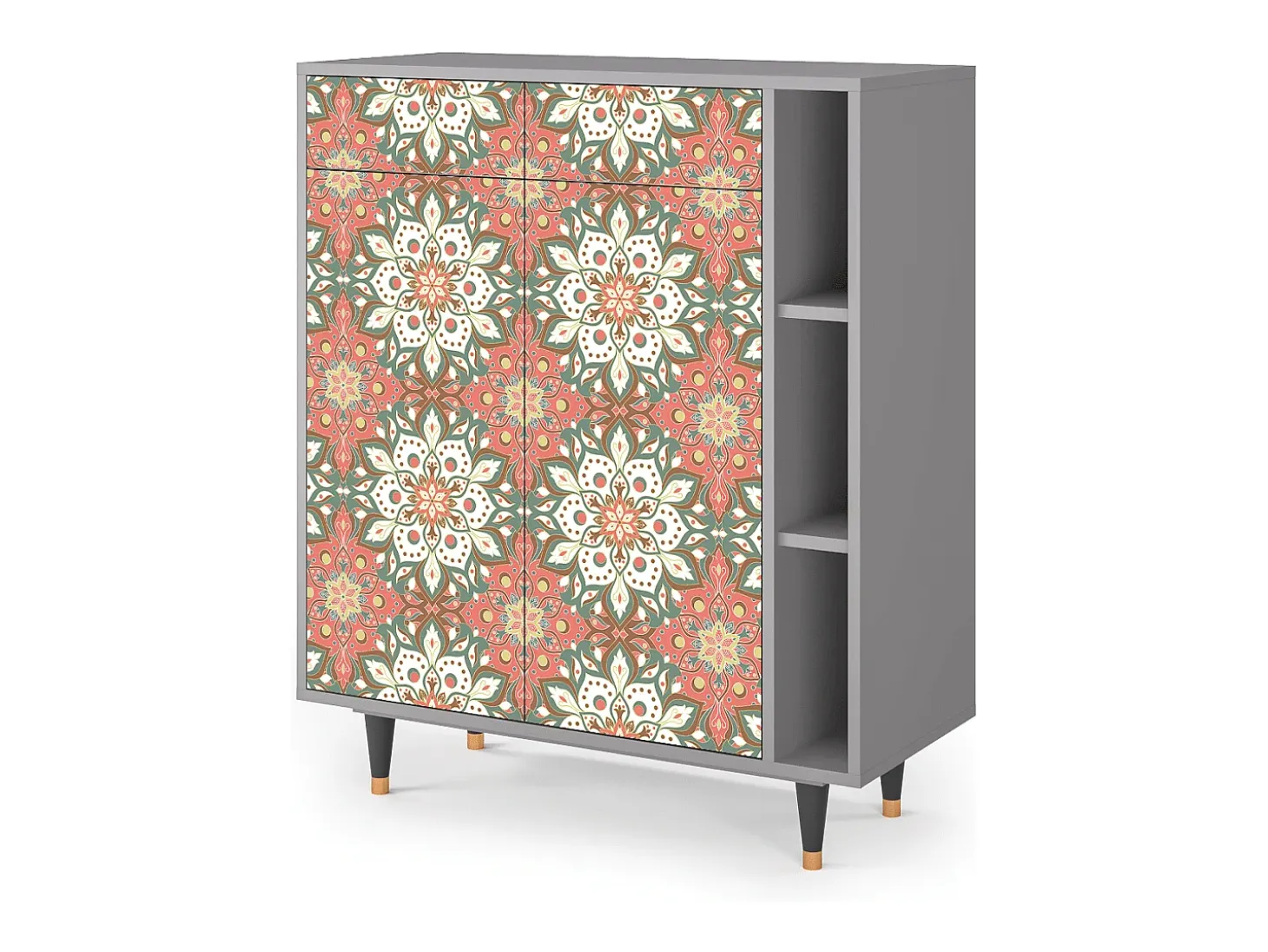 Aparador - 96х110х41 cm - BS6 - Peach Grove, Gris